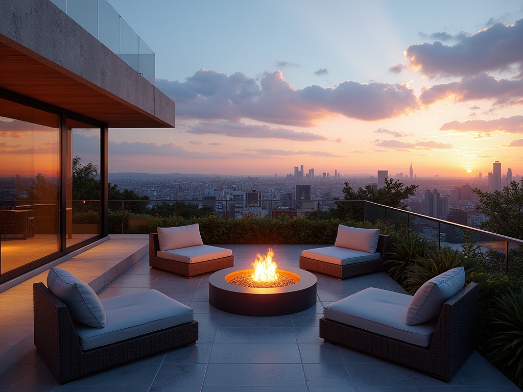 Rooftop terrace