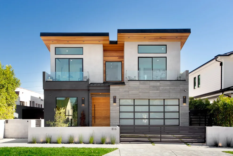 Custom-built modern residence